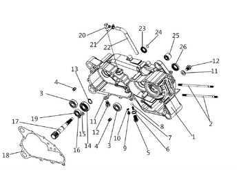 Crankcase Comp,Left