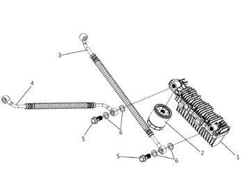 Oil cooler assembly