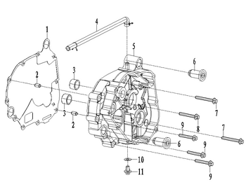 RIGHT CRANKCASE