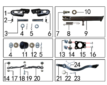 5 FRAME SPARE PARTS