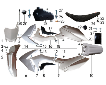12 FAIRINGS SYSTEM