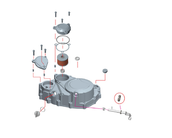 Engine cover assy & manifold
