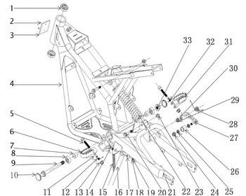 1 E-MD07 FRAME ASSY.