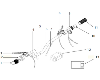 2 E-MD07 HANDLEBAR ASSY.