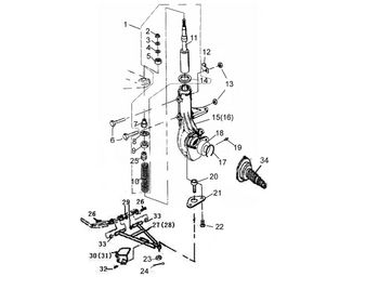 SHOCK ABSORBER FRON