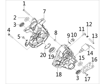 REAL AXL ASSY (4DB-23800X10)