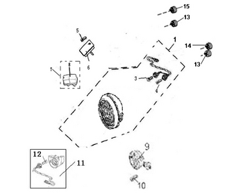 LAMP ASSY (LONG BENCH SEAT)