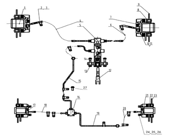 BRAKING SYSTEM (MATCH REAR DIFFERENTIAL WITH LOCK, 4DB-23800X10)
