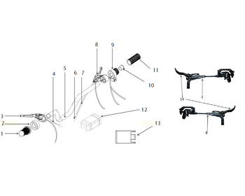 2 HANDLEBAR ASSY.