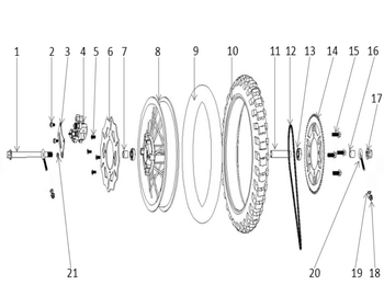 5 REAR WHEEL&TIRE ASSY.