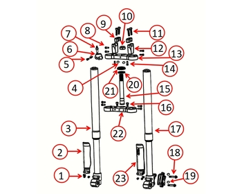 Suspension / Front fork 