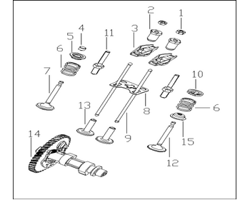 3 INTAKE EXHAUST MECHANISM ASSY