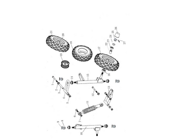 13 SUSPENSION ARM ASSY