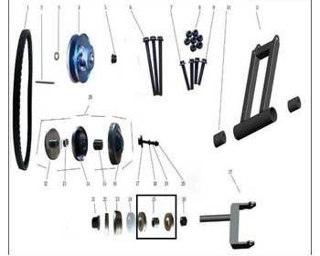 16 CLUTCH ASSY