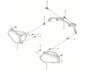 20 FRONT HEADLIGHT