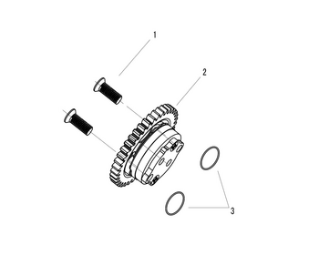 15 Oil pump assembly