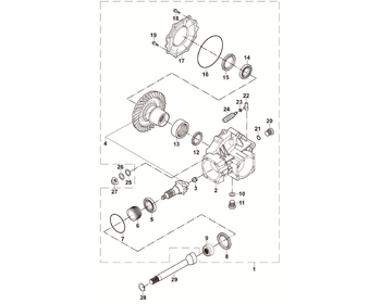 15 REAR BRIDGE TRANSMISSION