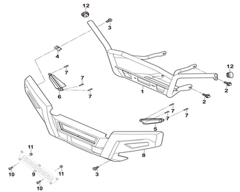25 Front bumper