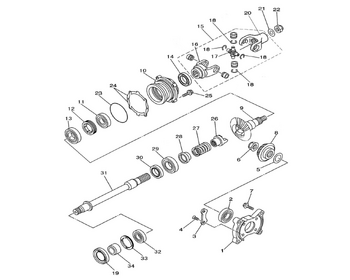11 OUTPUT SHAFT