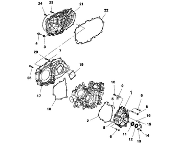 9 CRANKCASE COVER