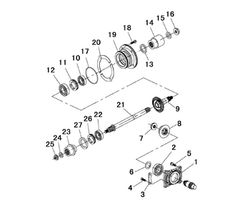 11 MIDDLE DRIVE GEAR