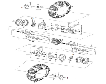 14 Front Axle