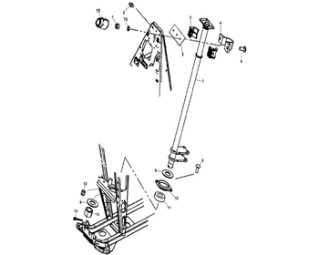 16 STEERING COLUMN