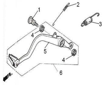 19 PEDAL,BRAKE