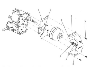 36 HIGH-POWER CLUTCH STAND ASSY