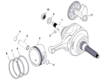 5 CRANKSHAFT COMP