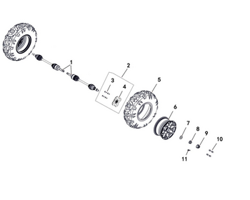 9 WHEEL REAR