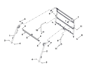 11 Frame Roof