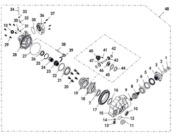 25 FRONT GEAR-BOX