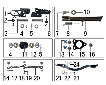 5 FRAME SPARE PARTS