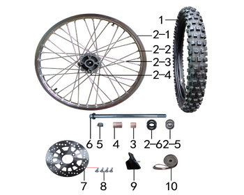 10 FRONT WHEEL SYSTEM