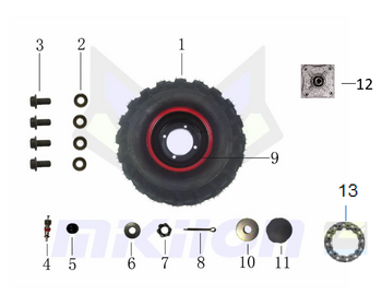20 FRONT TIRE