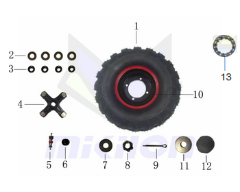 21 REAR TIRE