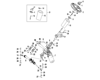 14 STEERING ASSY