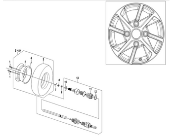 15 FRONT WHEEL