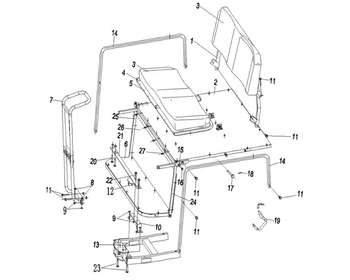 32 REAR SEAT ASSY