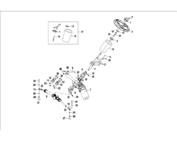 12 STEERING ASSY