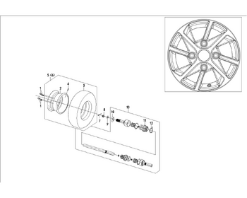 13 FRONT WHEEL