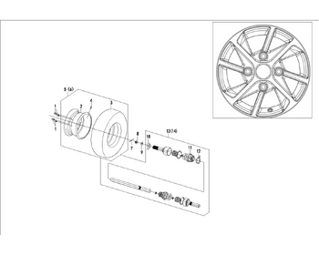 14 REAR WHEEL