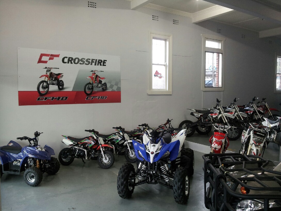New showroom for Crossfire Tamworth Dealer, Auto Moto Garage