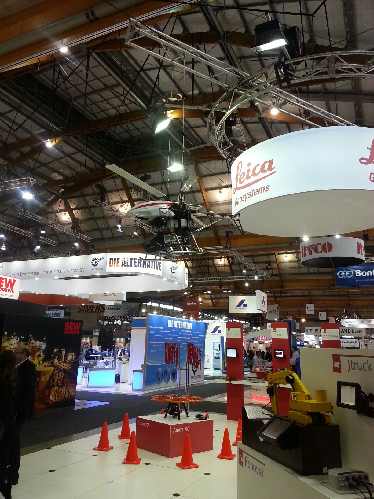 Crossfire @ AIMEX 2013 - Asia-Pacific's International Mining Exhibition, Sydney Showground