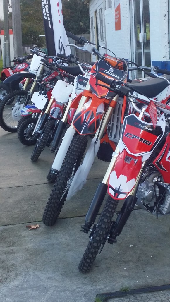 New CFR250 in stock in Welshpool, VIC.