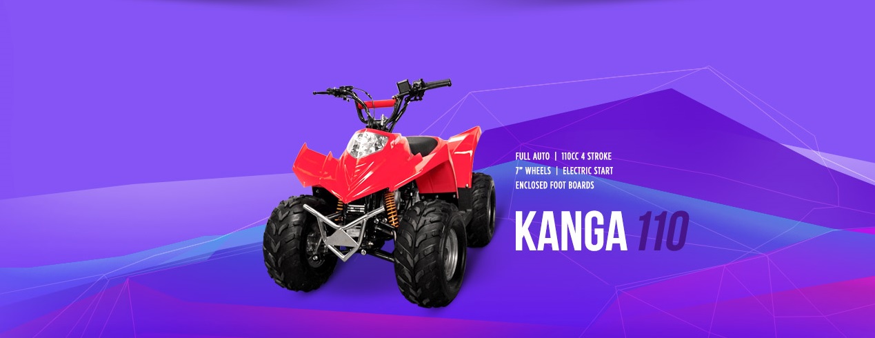 Crossfire Kanga 110 Kids Quad Features